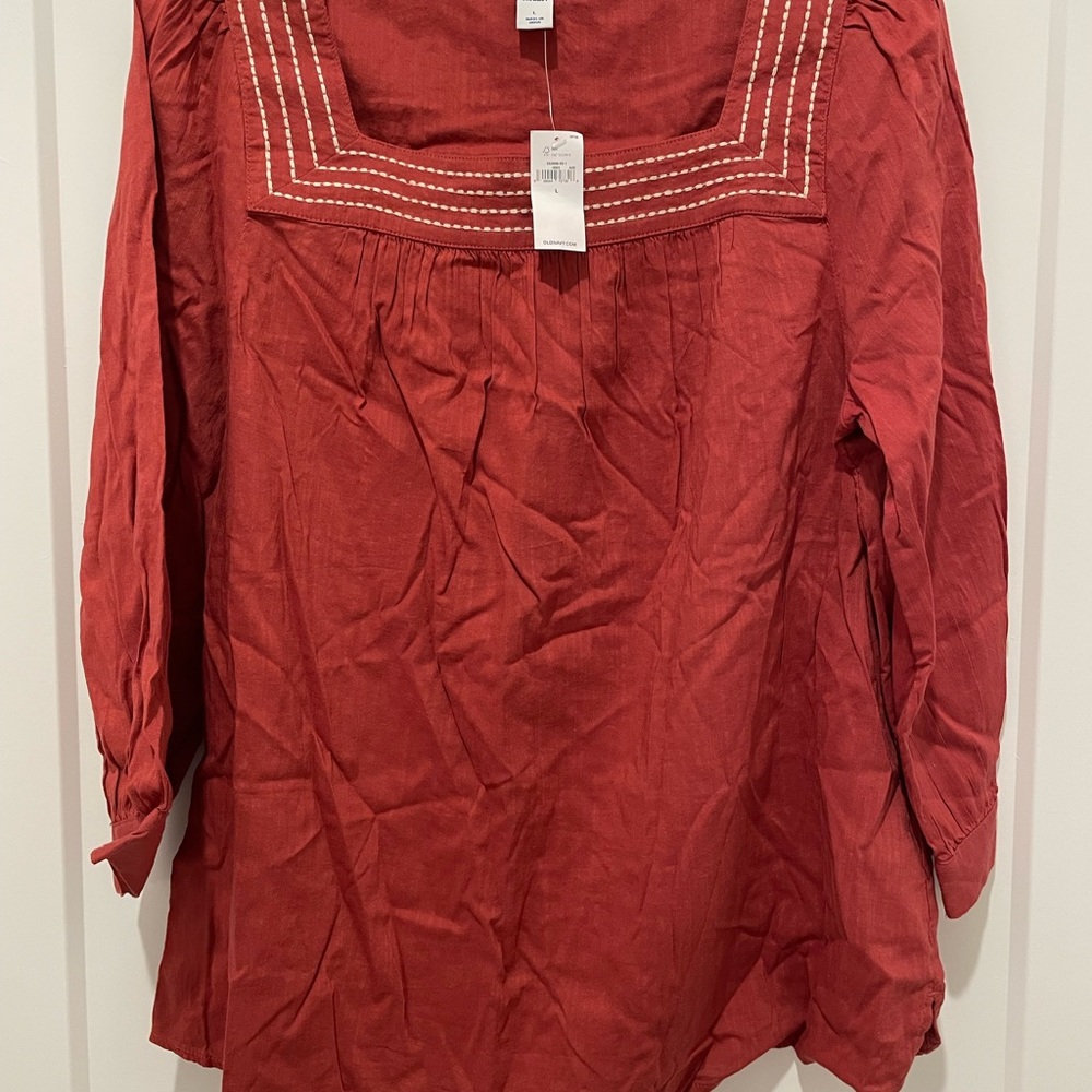Women's Red Blouse